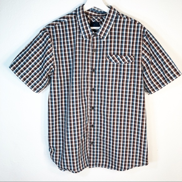 Prana Other - PrAna Men XL Arrow Slim Shirt Plaid Organic Cotton